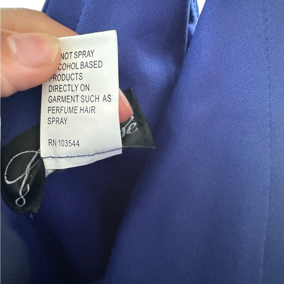 One-Shoulder Jersey Gown
La Femme - Picture 6 of 6